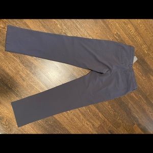 Crz yoga casual men’s pants ink gray size 34